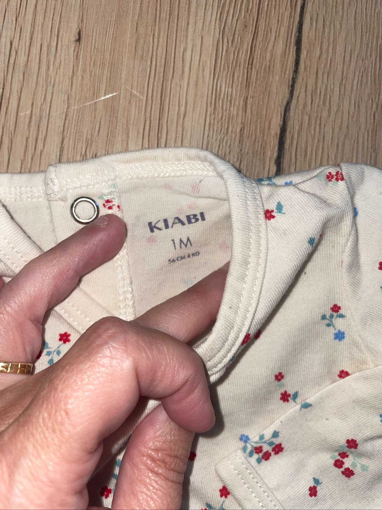 Nieuwe pyjama 1 maand 56 cm Kiabi – photo 3